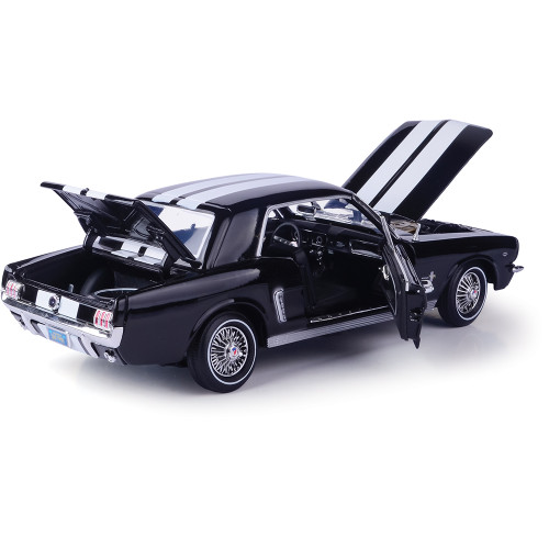 1964 1/2 Mustang Hardtop 1:18 Scale Diecast Model Car by Motormax Alt Image 1