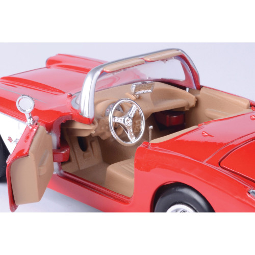 1959 Corvette Red Diecast Model Car | Motormax