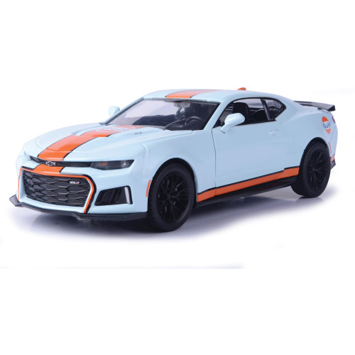 1969 Chevy Camaro Gulf Livery Diecast Model Car | M2 Machines