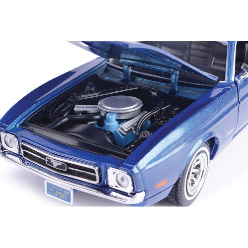 1971 Ford Mustang Sportsroof - Metallic Blue Alt Image 4