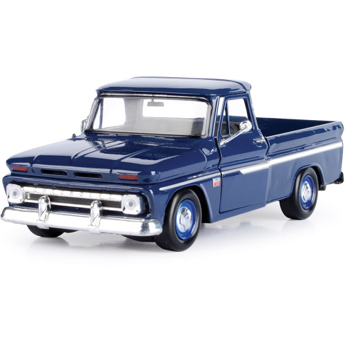 1966 Chevy C-10 Fleetside Pickup 1:24 Scale Diecast Model by Motormax Main Image