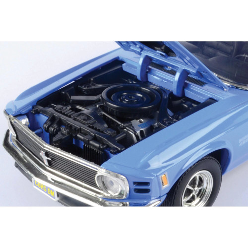 1970 Boss 429 Mustang Blue Diecast Model | Motormax