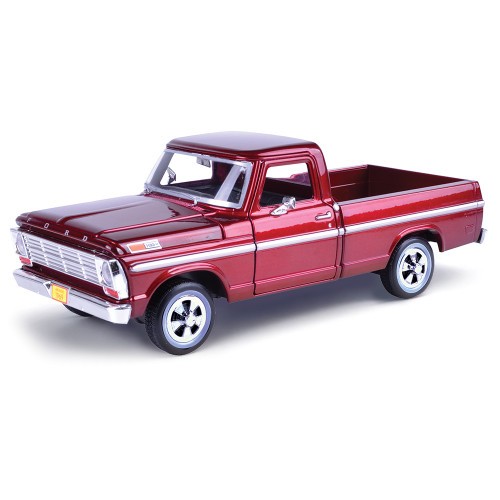 1969 Ford F-100 Pickup - burgundy Main Image