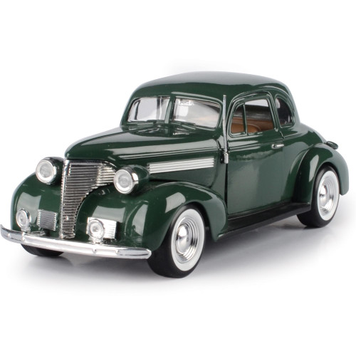 1939 Chevy Coupe Burgundy Diecast Model | Motormax