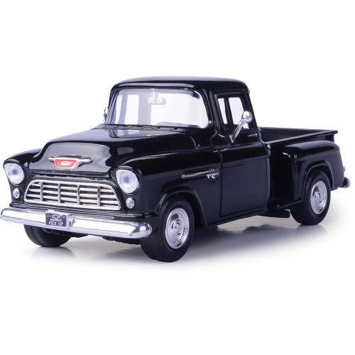 1955 Chevy Stepside V8 1:24 Scale Diecast Model Truck by Motormax Main Image