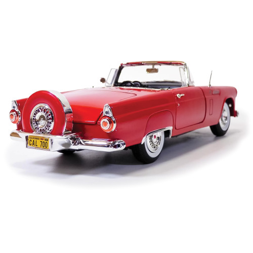 1956 Ford Thunderbird ( convertible )-Red 1:18 Scale Diecast Model Car by Motormax Alt Image 1