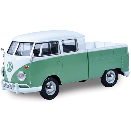 Volkswagen Type 2 ( T1 ) - Pickup-2-White / Green Main Image