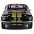 1967 Shelby G.T. 500 - Black w/ Gold Stripes 1:18 Scale Diecast Model by Solido Alt Image 3