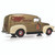 1951 GMC Delivery Truck Miller High Life w/Resin Miller Girl Figure - Metallic Gold & Tan 1:25 Scale Diecast Model by Auto World Alt Image 1