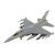 F-16CG Fighting Falcon 1/72 Die Cast Model - HA38007 555th FS Commander 2004  1:72 Scale Diecast Model by Hobby Master Main Image