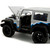 2007 Jeep Wrangler - Gray W/Rack 1:24 Scale Diecast Model by Jada Toys Alt Image 7
