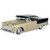 1955 Chevy Bel Air Low Rider with Visor - Gold 1:24 Scale Diecast Model Car by Motormax Main Image