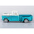 1957 Chevy 3100 Stepside Low Rider with Visor - Teal 1:24 Scale Diecast Model by Motormax Alt Image 3