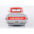 1958 Chevy Apache Fleetside Low Rider with Visor - Grey/Red 1:24 Scale Diecast Model by Motormax Alt Image 3