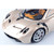 Pagani Huayra - Metallic Gold 1:18 Scale Diecast Model by Motormax Alt Image 4