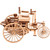 World's First Car Wooden Mechanical Model Kit 152 Pieces Diecast Model by Woodtrick Alt Image 3