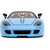 2005 Porsche Carrera Gt - Blue - Pink Slips 1:24 Scale Diecast Model by Jada Toys Alt Image 3