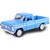 1972 Ford F-100 Pickup - Blue 1:24 Scale Diecast Model by Motormax Main Image