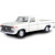 1977 Ford F-150 Custom Pickup - White 1:24 Scale Diecast Model by Motormax Main Image