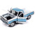 1977 Dodge Adventurer Sweptline - Light Blue & White 1:18 Scale Diecast Model by American Muscle - Ertl Alt Image 1