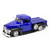 1953 Chevy 3100 Pickup Low Rider- Two-Tone Blue - MiJo Exclusives 1:24 Scale Diecast Model by Welly Main Image