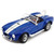 1965 Shelby Cobra 427 S/C Blue with White Stripes 1:24 Scale Diecast Model by Welly Main Image