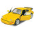 1974 Porsche 911 Turbo Yellow 1:24 Scale Diecast Model by Welly Alt Image 1
