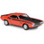 1970 Dodge Challenger T/A (Orange) 1:24 Scale Diecast Model by Welly Main Image