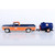 1979 Ford F-150 Custom Gulf Livery + Oil Tank Trailer 1:24 Scale Diecast Model by Motormax Alt Image 1