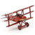 Red Baron Fokker 3D Metal Model Kit  Diecast Model by Metal Earth Alt Image 2
