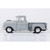 1957 GMC Blue Chip Pickup - Gray 1:24 Scale Diecast Model by Motormax Alt Image 1