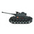 Remote Control German WWII Panther Tank - Gray w/Airsoft Cannon 1:18 Scale Diecast Model by CIS Associates Alt Image 2