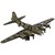 B-17 FLYING FORTRESS DIE CAST MODEL W/ RUNWAY  Diecast Model by Daron Main Image