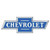 Chevy Bowtie Die Cut Sign  Diecast Model by Signs 4 Fun Main Image