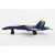 USN BLUE ANGELS F/A-18 DIE CAST MODEL W/ RUNWAY  Diecast Model by Daron Alt Image 3