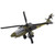 AH-64 HELICOPTER DIE CAST MODEL W/ RUNWAY  Diecast Model by Daron Main Image
