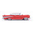 1957 Chevrolet Bel Air Sedan - Matador Red and India Ivory 1:64 Scale Diecast Model Car by IXO Models Alt Image 3