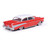 1957 Chevrolet Bel Air Sedan - Matador Red and India Ivory 1:64 Scale Diecast Model Car by IXO Models Alt Image 4