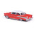 1957 Chevrolet Bel Air Sedan - Matador Red and India Ivory 1:64 Scale Diecast Model Car by IXO Models Alt Image 6