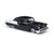 1957 Chevrolet One-Fifty Sedan - Onyx Black and India Ivory 1:64 Scale Diecast Model Car by IXO Models Alt Image 2