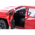 2017 Chevrolet Silverado - Red 1:29 Scale Diecast Model Truck by Welly Alt Image 2