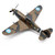 Curtiss P-40B/C Warhawk - White 47 Robert Smith - Hell's Angel Flying Tigers - 1942 1:72 Scale Diecast Plane by Legion Models Alt Image 5