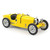 1925 Bugatti T35 - Yellow 1:12 Scale Diecast Model Car by Norev Alt Image 1