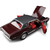 1968 Mercury Cougar XR7G - Black Cherry 1:18 Scale Diecast Model Car by Sunstar Alt Image 1