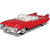 1959 Cadillac Eldorado Biarritz - Red/White 1:18 Scale Diecast Model Car by Maisto Main Image