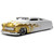 1951 Mercury - White w/Gold Flames 1:24 Scale Diecast Model Car by Jada Toys Main Image