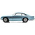 1964 Aston Martin DB5 Light - Metallic Blue 1:18 Scale Diecast Model Car by Solido Alt Image 7