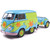 2024 Cool Combi Flower Power 1:18 Scale Diecast Model Car by Solido Main Image