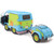 2024 Cool Combi Flower Power 1:18 Scale Diecast Model Car by Solido Alt Image 1