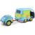 2024 Cool Combi Flower Power 1:18 Scale Diecast Model Car by Solido Alt Image 2